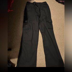 Black Women Cargo Pants